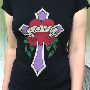SOLD Ed hardy y2k lovers tee